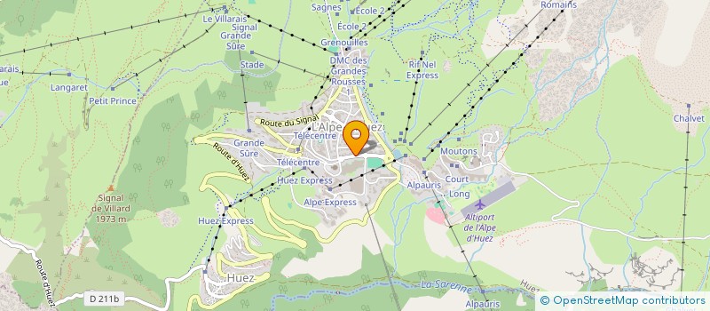 localisation de l'entreprise LE TARRA  HUEZ