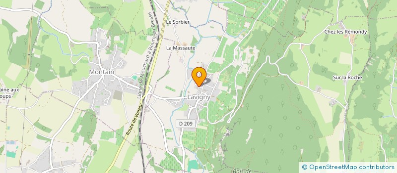 localisation de l'entreprise LE TARTRE  LAVIGNY