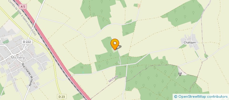 localisation de l'entreprise LE TARTRE BLANC  MICHERY