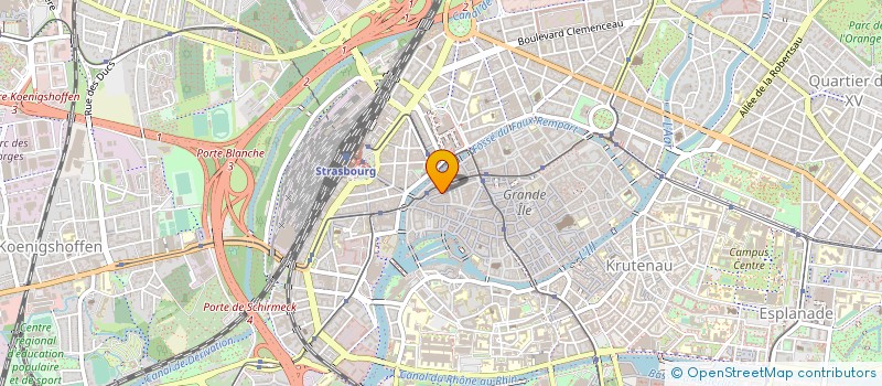 localisation de l'entreprise LE TASSILI  STRASBOURG