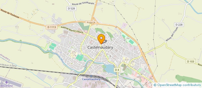 localisation de l'entreprise LE TASSILI à CASTELNAUDARY