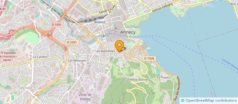 localisation de l'entreprise LE TASSILI  ANNECY