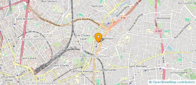 localisation de l'entreprise LE TASTY à MARSEILLE