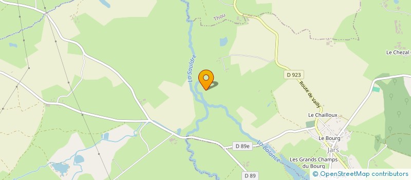 localisation de l'entreprise LE TAUREAU  JARS