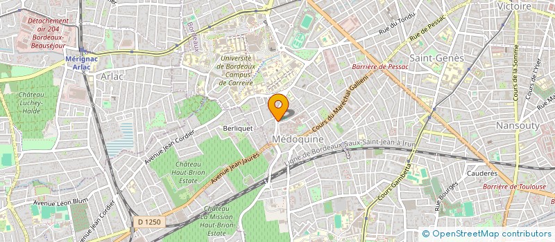 localisation de l'entreprise LE TAUZIN à BORDEAUX