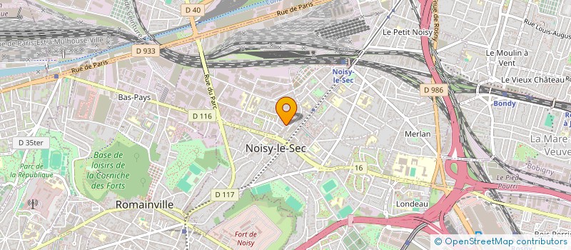 localisation de l'entreprise LE TAXI DE PANAME à NOISY-LE-SEC