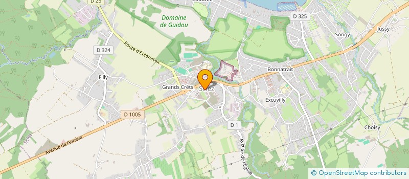 localisation de l'entreprise LE TAXI SAVOYARD  SCIEZ