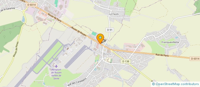 localisation de l'entreprise LE TAXIWAY  BOOS