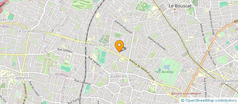 localisation de l'entreprise LE TEICH IMMOBILIER  BORDEAUX