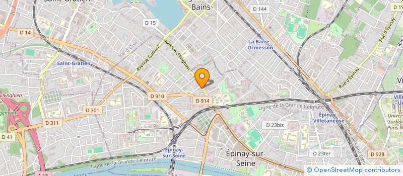 localisation de l'entreprise LE TELEPORTEUR à EPINAY-SUR-SEINE