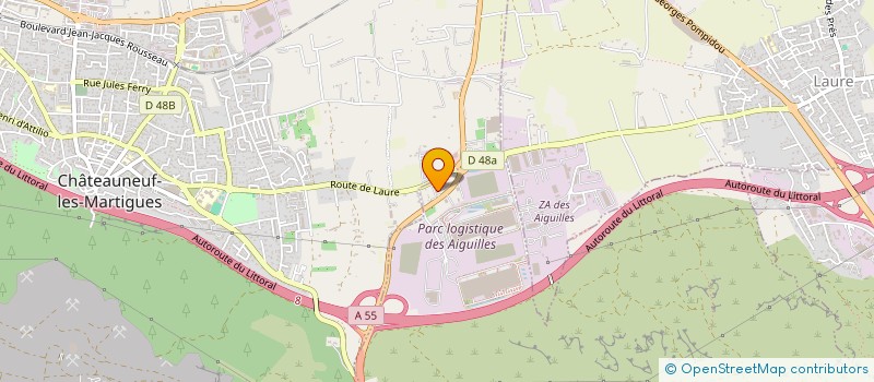 localisation de l'entreprise LE TEMPLE DE LA PECHE  ENSUES-LA-REDONNE