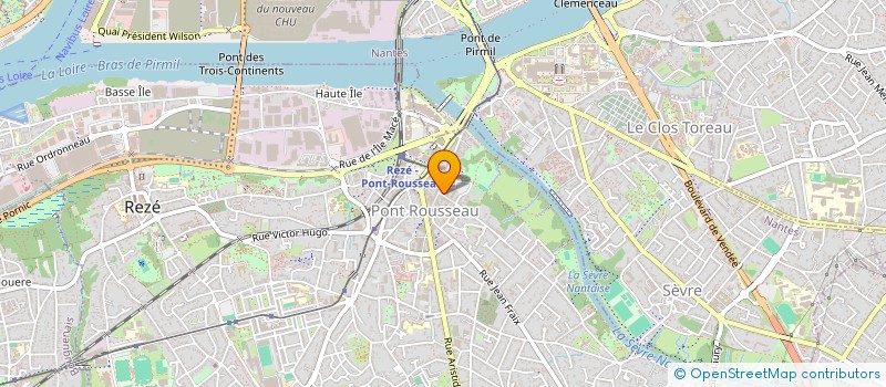 localisation de l'entreprise LE TEMPLE DU FITNESS  REZE