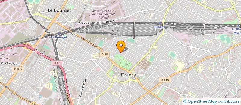 localisation de l'entreprise LE TEMPLE DU REGARD à DRANCY