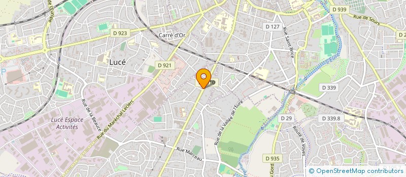 localisation de l'entreprise LE TEMPO à LUISANT