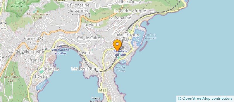 localisation de l'entreprise LE TEMPO à BEAULIEU-SUR-MER