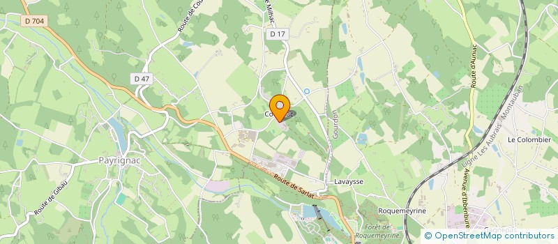 localisation de l'entreprise LE TEMPS D'APRES  PAYRIGNAC