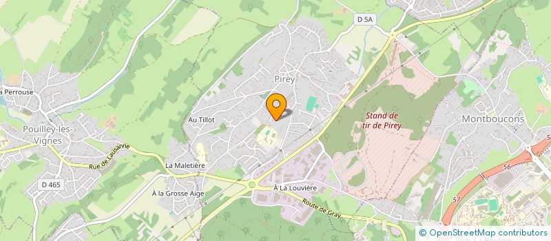 localisation de l'entreprise LE TEMPS D'ECRIRE  PIREY