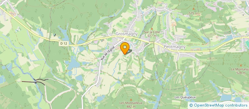localisation de l'entreprise LE TEMPS D'ETRE à AUXELLES-BAS