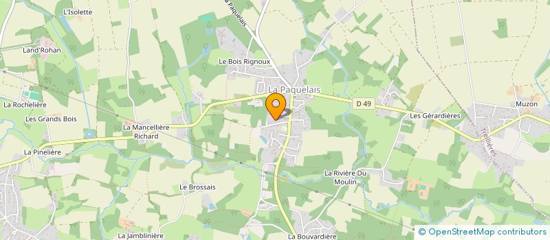 localisation de l'entreprise LE TEMPS D'UN GATEAU  VIGNEUX-DE-BRETAGNE