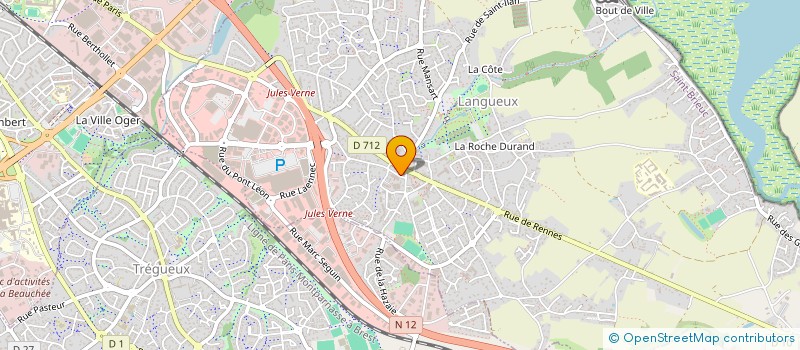 localisation de l'entreprise LE TEMPS D'UN JEU à LANGUEUX
