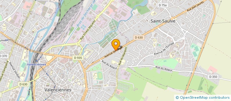 localisation de l'entreprise LE TEMPS D'UN PAIN à VALENCIENNES