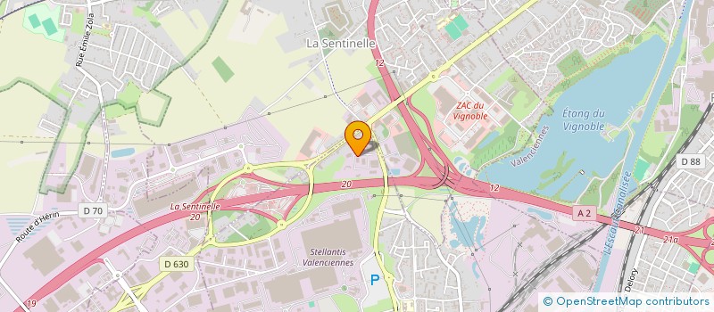 localisation de l'entreprise LE TEMPS D'UNE METAMORPHOSE  TRITH-SAINT-LEGER