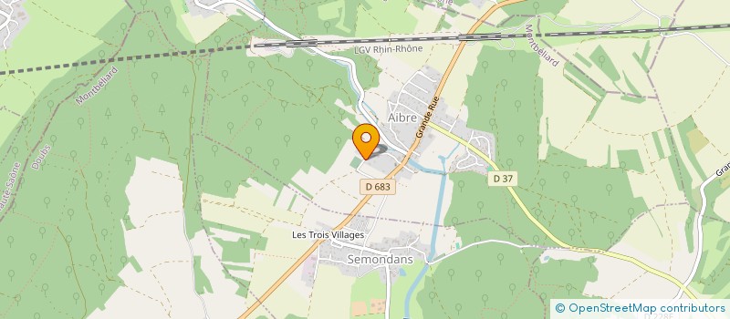 localisation de l'entreprise LE TEMPS D'UNE PARENTHESE  AIBRE