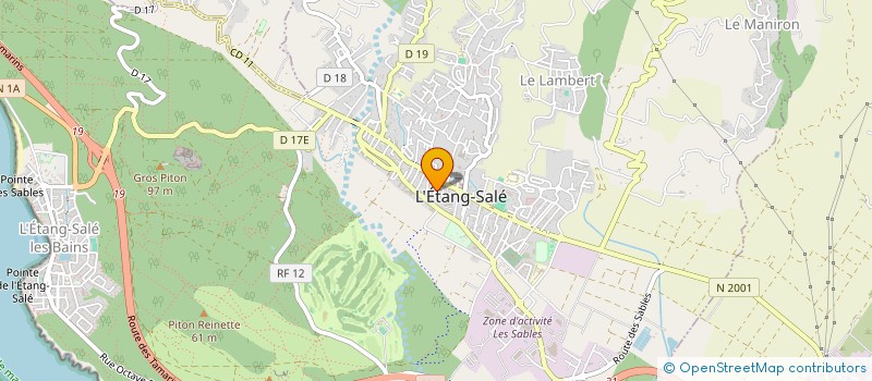 localisation de l'entreprise LE TEMPS D UNE PAUSE à L'ETANG-SALE