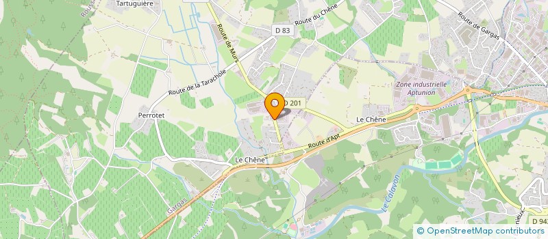 localisation de l'entreprise LE TEMPS D'UNE PAUSE  GARGAS