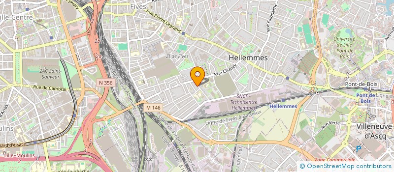 localisation de l'entreprise LE TEMPS DE CREER à LILLE
