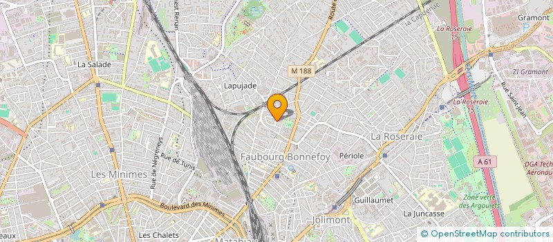 localisation de l'entreprise LE TEMPS DE LIRE à TOULOUSE