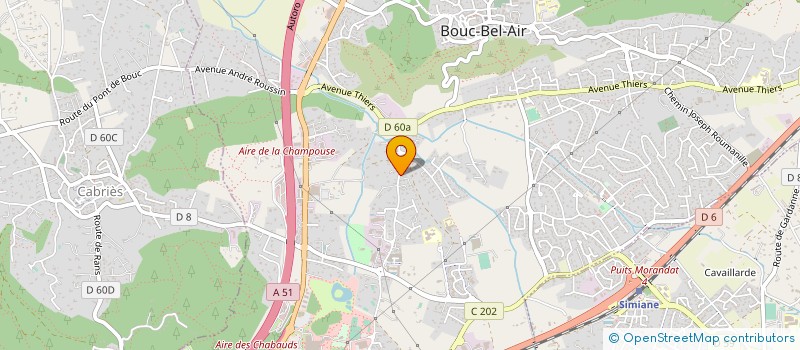 localisation de l'entreprise LE TEMPS DE S'AIMER... à BOUC-BEL-AIR