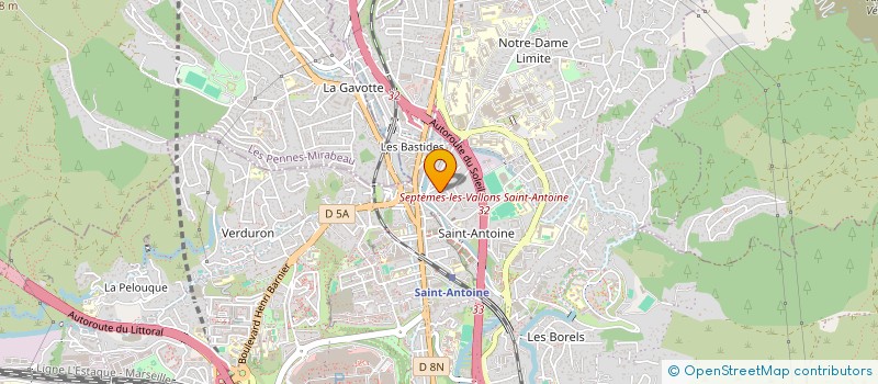 localisation de l'entreprise LE TEMPS DE VIVRE EN PROVENCE à MARSEILLE