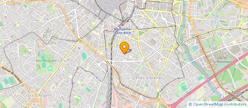 localisation de l'entreprise LE TEMPS DES AIDANTS à MONTPELLIER