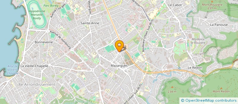 localisation de l'entreprise LE TEMPS DES COULEURS à MARSEILLE