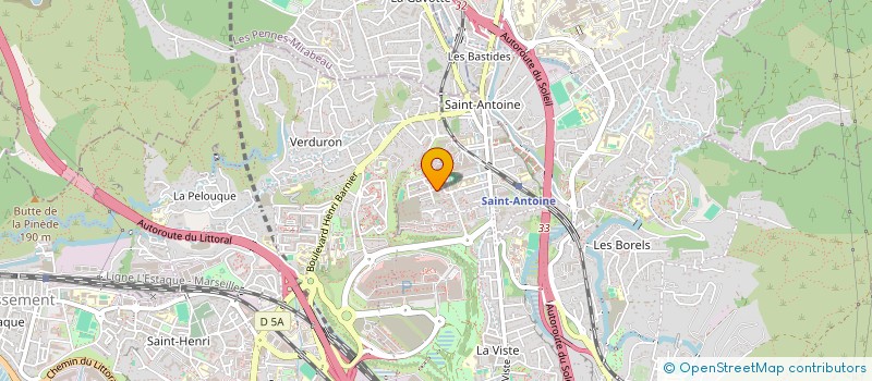 localisation de l'entreprise LE TEMPS DES ENFANTS à MARSEILLE 15EME