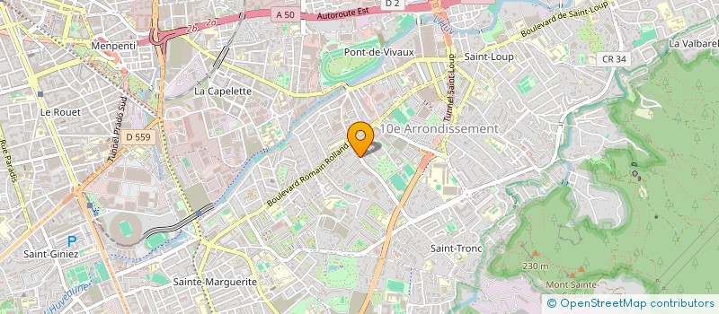 localisation de l'entreprise LE TEMPS DES LOISIRS à MARSEILLE