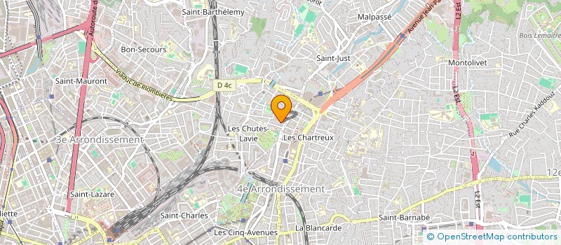 localisation de l'entreprise LE TEMPS DES LOISIRS  MARSEILLE