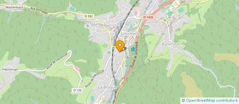 localisation de l'entreprise LE TEMPS DES OLIVES à LA BROQUE