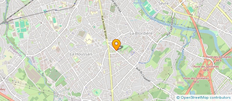 localisation de l'entreprise LE TEMPS DES REVES à REZE