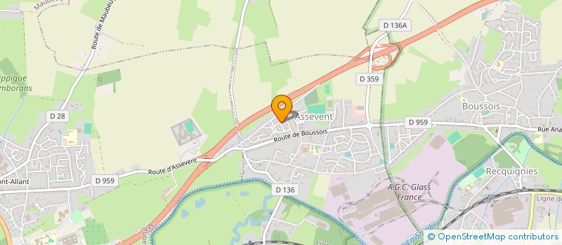 localisation de l'entreprise LE TEMPS DES SENIORS  MAUBEUGE