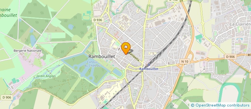 localisation de l'entreprise LE TEMPS DU COUPLE à RAMBOUILLET