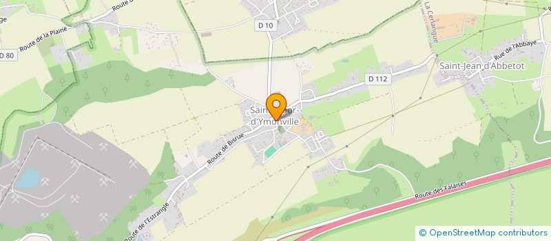 localisation de l'entreprise LE TEMPS DU FIL  SAINT-VIGOR-D'YMONVILLE