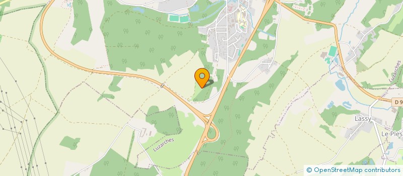 localisation de l'entreprise LE TEMPS DU JARDIN  CHAUMONTEL