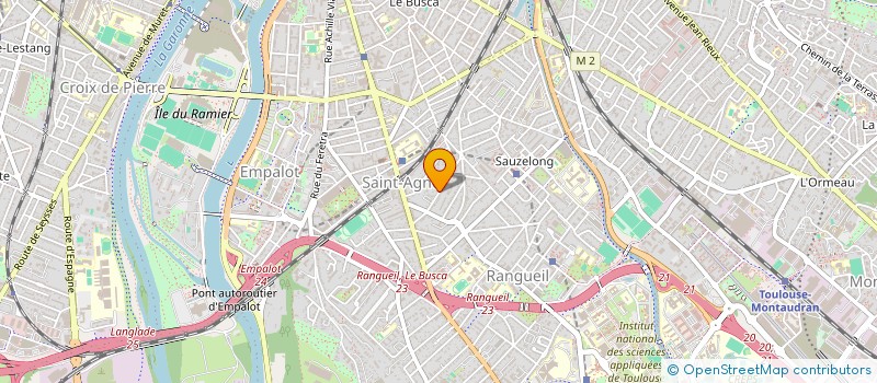 localisation de l'entreprise LE TEMPS DU POULAILLER à TOULOUSE