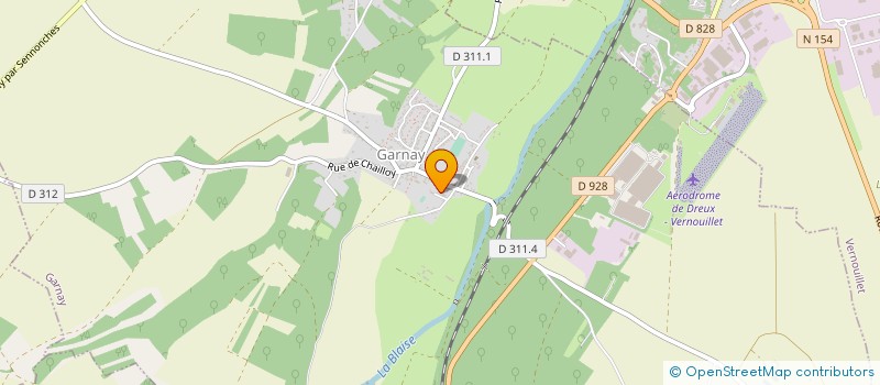 localisation de l'entreprise LE TEMPS LIBRE à GARNAY