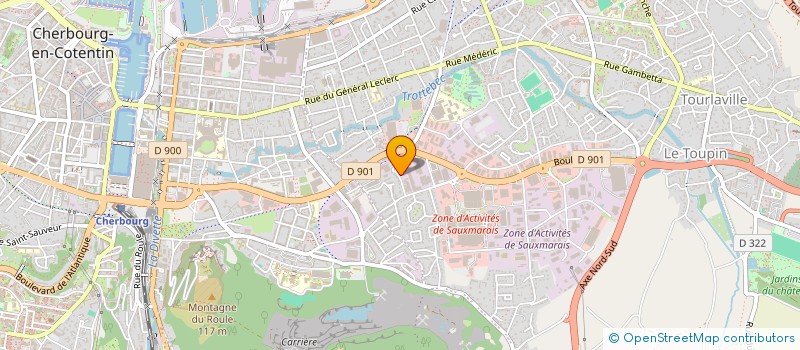 localisation de l'entreprise LE TEMPS PERIOT  CHERBOURG-EN-COTENTIN