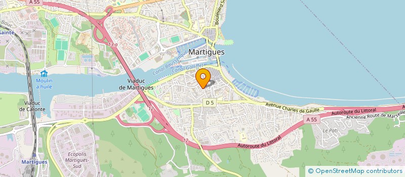 localisation de l'entreprise LE TEMPS PLIE à MARTIGUES