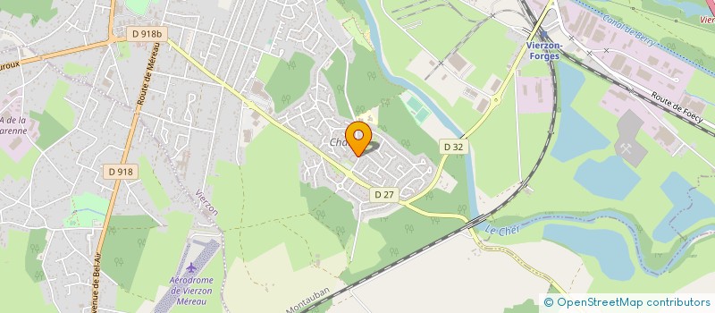 localisation de l'entreprise LE TEMPS POUR SOI  VIERZON