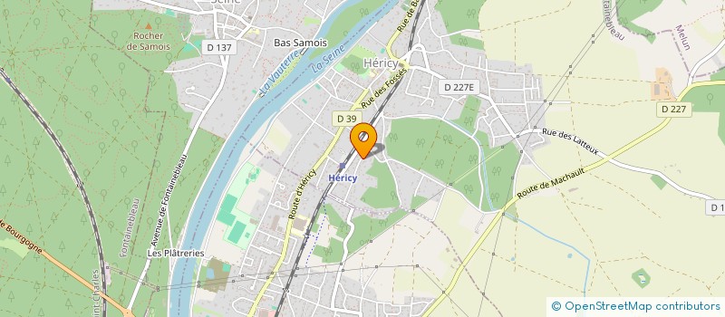 localisation de l'entreprise LE TEMPS RETROUVE à HERICY